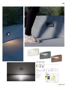 Redo 90426 - LED Vonkajšie nástenné svietidlo POLIFEMO LED/8W/230V IP65 antracit