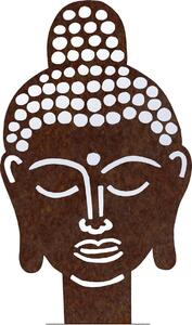 CORGARDEN Záhradná dekorácia Budha 70 x 42 cm, corten CORGARDEN 1062