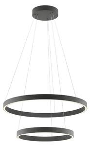 Redo 01-2891 - LED Stmievateľný luster na lanku FEBE LED/62W/230V čierna