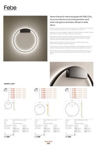 Redo 01-2891 - LED Stmievateľný luster na lanku FEBE LED/62W/230V čierna