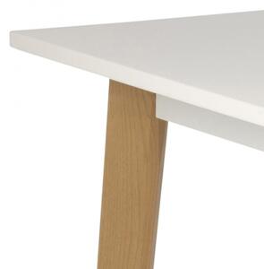 Actona Písací stôl Rubio biely/breza
