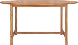 Maison Exclusive - Záhradný stôl 150x76 cm z masívneho teakového dreva