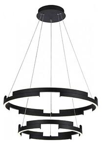 Redo 01-3179 - LED Stmievateľný luster na lanku CASTLE LED/60W/230V čierna