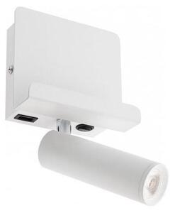 Redo 01-3083 - LED Nástenné bodové svietidlo PANEL LED/3,5W/230V USB biela
