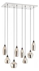 Redo 01-3195 - Luster na lanku TANNER 8xE14/28W/230V