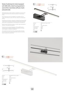 Redo 01-3462 - LED Obrazové svietidlo LINEAR LED/8W/230V 60,5 cm CRI 92 biela