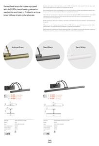 Redo 01-3472 - LED Obrazové svietidlo IKON LED/7,3W/230V 29,5 cm CRI 92 mosadz