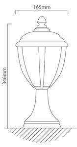 Redo 2604-3K BL - LED Vonkajšia lampa UNITE LED/6,5W/230V IP44