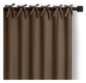 Hnedý dimout záves 140x250 cm Carli Tie – Restilo