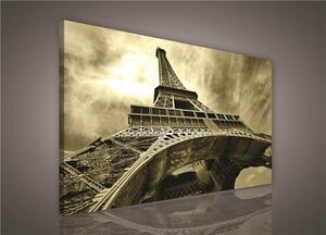 Obraz na plátne, rozmer 100 x 75 cm, Eiffelova veža, IMPOL TRADE 133BO1