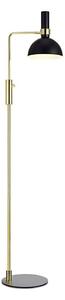 Markslöjd 106972 - Stmievateľná stojacia lampa LARRY 1xE27/60W/230V čierna/zlatá