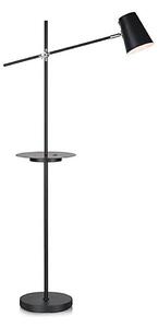 Markslöjd 107307 - Stojacia lampa s USB LINEAR 1xE14/40W/230V