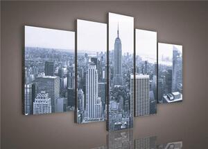 Obraz na plátne, rozmer 170 x 100 cm, Empire State Building, IMPOL TRADE PS847S4A