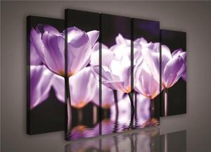 Obraz na plátne, rozmer 150 x 100 cm, kvety, IMPOL TRADE PS972S12