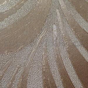 Vliesové tapety, moderný vzor hnedý, Opulence 56008, Marburg, rozmer 10,05 m x 0,70 m