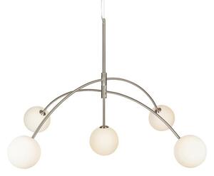 Markslöjd 107559 - Luster na lanku HEAVEN 5xG9/28W/230V