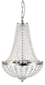 Markslöjd 107550 - Krištáľový kúpeľňový luster na reťazi GRÄNSÖ 2xG9/20W/230V