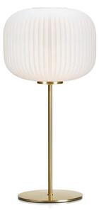 Markslöjd 107819 - Stolná lampa SOBER 1xE27/60W/230V biela/mosadz
