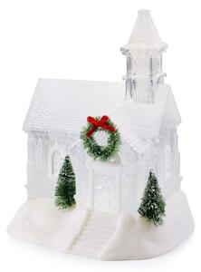 Markslöjd 705820 - LED Vianočná dekorácia CHAPELLE LED/0,9W/3xAA kaplnka