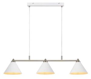 Markslöjd 108075 - Luster na lanku KLINT 3xE14/40W/230V biela
