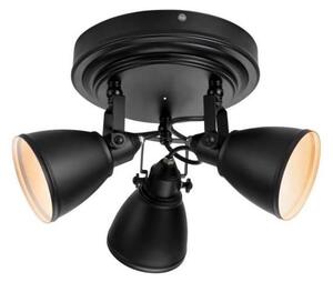 Markslöjd 108081 -Kúpeľňové bodové svietidlo FJÄLLBACKA 3xG9/20W/230V IP44 čierna