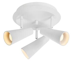 Markslöjd 108203 - Bodové svietidlo CREST 3xGU10/7W/230V biela
