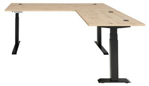 Písací stôl MEMPHIS dub artisan/grafitová