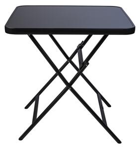 Livarno home Hliníkový skladací stôl Houston, čierny (100371073)