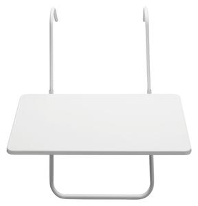 Livarno home Závesný sklápací stolík na balkón (biela) (100371420)