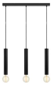Markslöjd 108262 - Luster na lanku SENCILLO 3xE27/40W/230V čierna