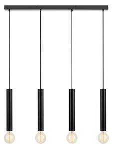Markslöjd 108264 - Luster na lanku SENCILLO 4xE27/40W/230V čierna