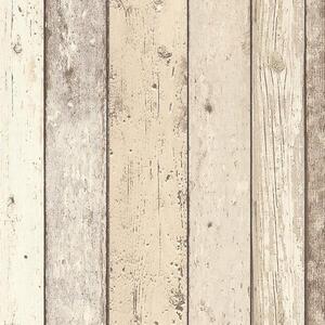 Vliesové tapety, drevené dosky hnedé, Wood´n Stone 895110, A.S. Création, rozmer 10,05 m x 0,53 m