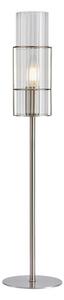 Markslöjd 108558 - Stolná lampa TUBO 1xE14/40W/230V 65 cm lesklý chróm/číra