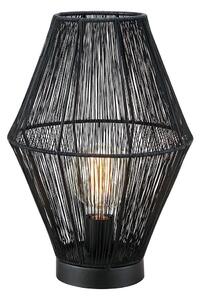 Markslöjd 108666 - Stolná lampa CASA 1xE27/40W/230V čierna