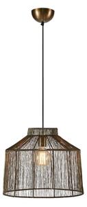 Markslöjd 108667 - Luster na lanku CAPANNA 1xE27/40W/230V mosadz
