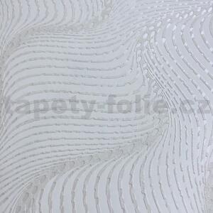 Vliesové tapety, skrutkovica bielo-hnedá, La Veneziana 3 57901, MARBURG, rozmer 10,05 m x 0,53 m