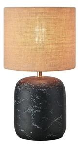 Markslöjd 108684 - Stolná lampa MONTAGNA 1xE14/40W/230V 45 cm béžová/čierna