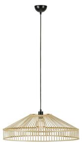 Markslöjd 108783 - Luster na lanku TAPA 1xE27/40W/230V béžová/bambus