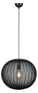 Markslöjd 108791 - Luster na lanku FORENCE 1xE27/40W/230V pr. 50 cm čierna
