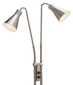 Markslöjd 102241 - Stojacia lampa ODENSE 2xE14/40W/230V