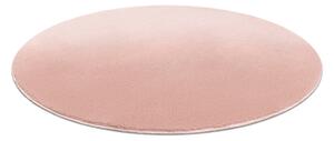 Prateľný koberec LINDO, protišmykový, Shaggy ružový