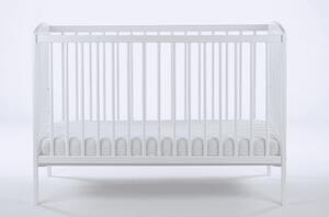 Detská postieľka CLASICO DELUXE | biela 60 x 120 cm