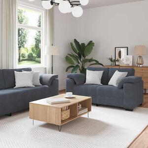 Maison Exclusive – 3-dielna sedacia súprava s vankúmi, tmavoedý zamat