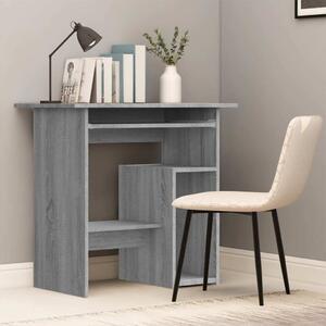 Maison Exclusive - písací stôl šedý Sonoma 80x45x74 cm drevený materiál