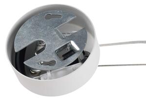 Ideal Lux - Luster na lanku MAPA 1xE27/42W/230V pr. 20 cm biely
