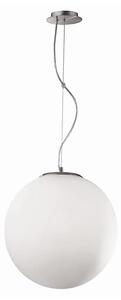 Ideal Lux - Luster na lanku MAPA 1xE27/42W/230V pr. 20 cm biely