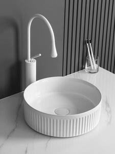 Sapho PICOBELLO keramické umývadlo na dosku Ø 37cm, biela