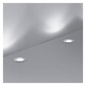 Ideal Lux - Vonkajšie nájazdové svietidlo PARK 1xGU10/20W/230V IP65 chróm
