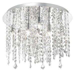 Ideal Lux - LED Krištáľové stropné svietidlo ROYAL 8xG9/3W/230V pr. 40 cm