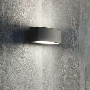 Ideal Lux - Vonkajšie nástenné svietidlo ANDROMEDA 1xE27/60W/230V IP55 čierna